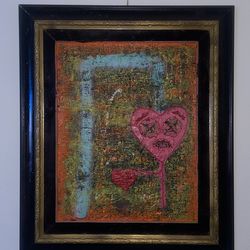Framed Painting “Hung Love”