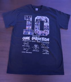 One Direction 10 Year Anniversary Shirt 