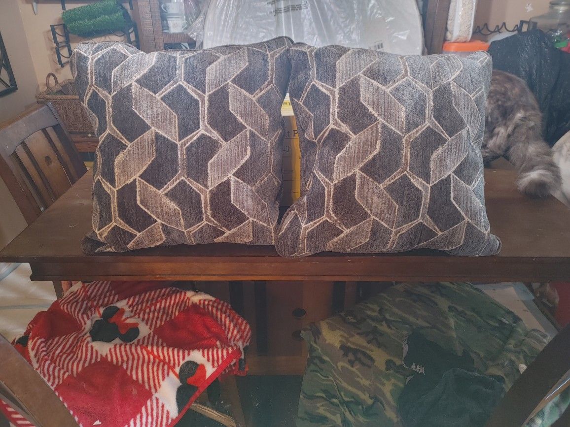 COUCH PILLOWS ASHLEY BRAND