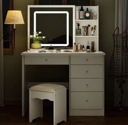 White Vanity