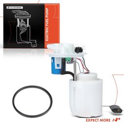A-Premium Electric Fuel Pump Module Assembly with Pressure Sensor Compatible with Hyundai Accent & Kia Rio, 2012 2013 2014, L4 1.6L, Replace# 311101R5