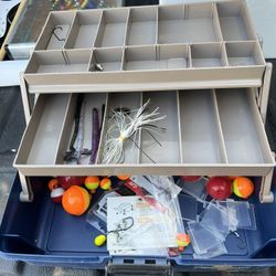 Flambeau Tackle Box With contents 