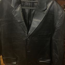 Mens Faux Blazer