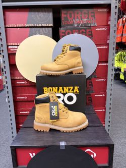 BONANZA BOOTS TRAILHEAD 6” PLAIN TOE BA-621 TAN