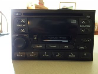 Radio CD/tape Matsushita Communication Nissan Frontier