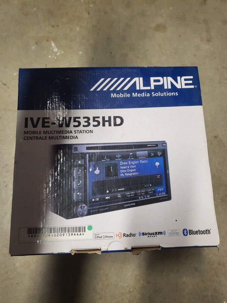 Alpine IVEW535 HD Car Stereo for Sale in Norfolk, VA OfferUp