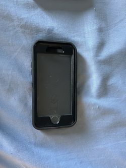 Otter Box iPhone SE Black Phone Case