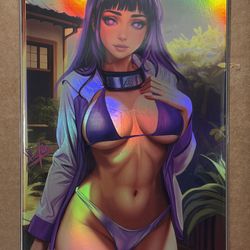 Hinata Naruto Foil Variant – Artist Alley Multiverse Saga – 2 Versions Available – NM