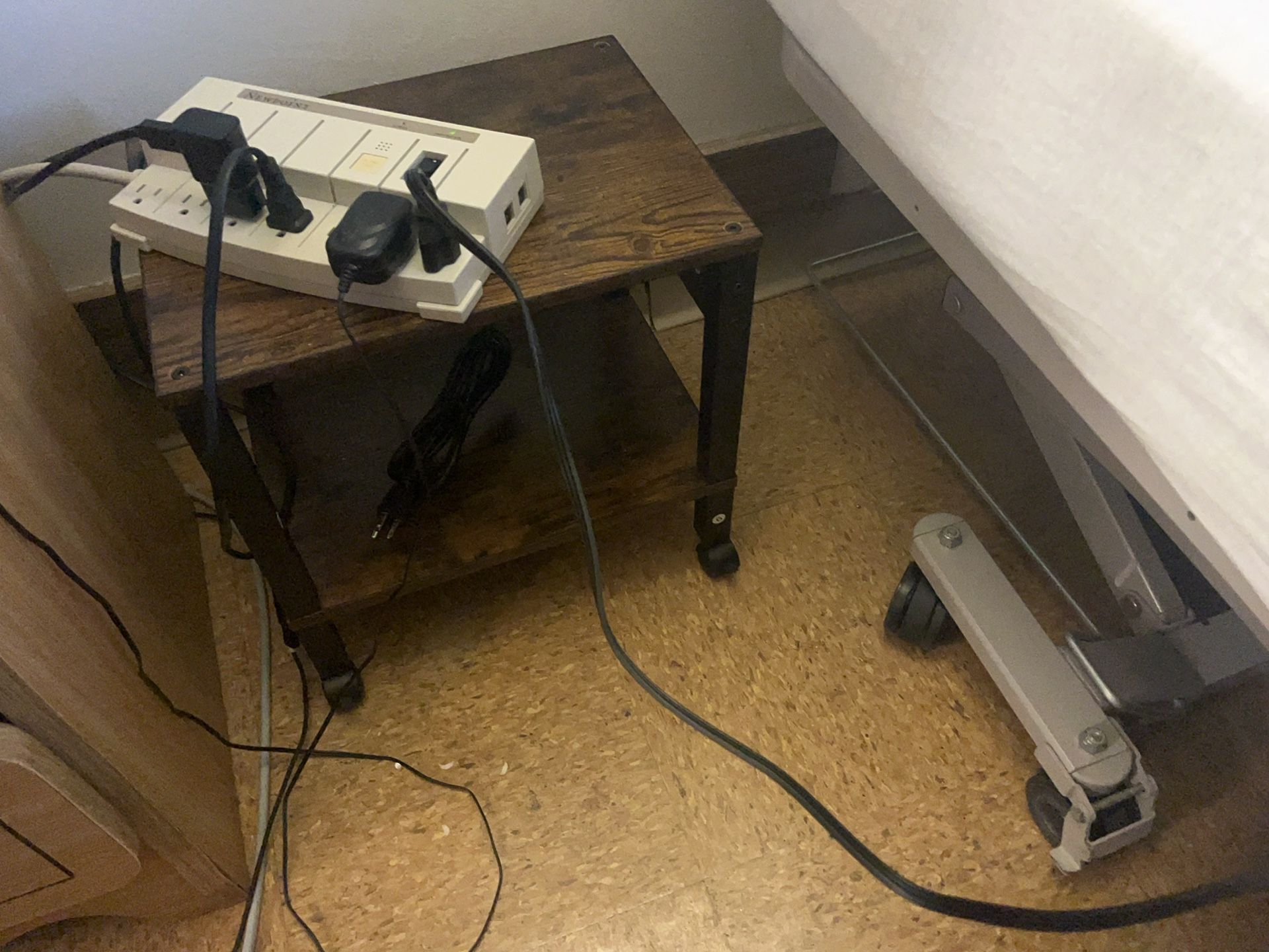 Printer Stand With Power Cord And 2 USB Plugs