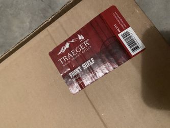 Traeger front shelves