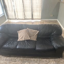Leather Couch And Loveseat