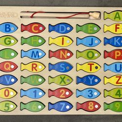 Alphabets Fishing game