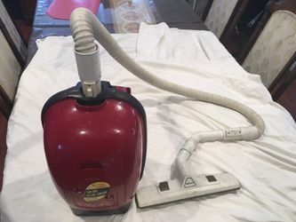 Canister Vacuum Cleaner - Red