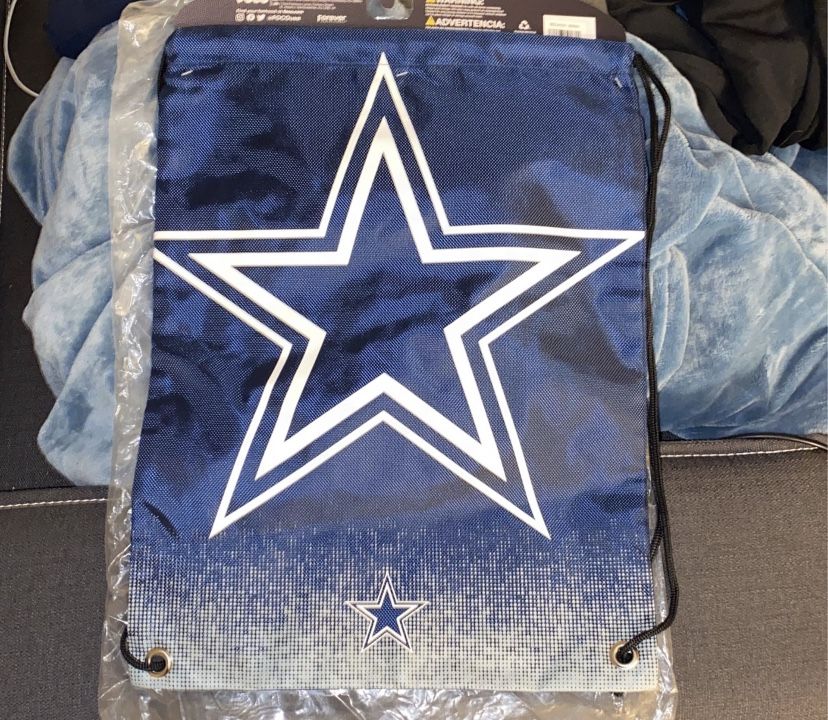 Cowboys NFL Drawstring Backpack