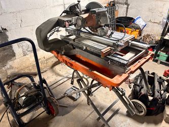 Rigid 10in wet saw