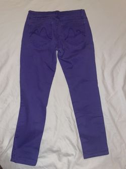 Purple Skinny Jeans