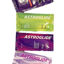 Astroglide 4 Varieties Personal Lubricant -30 Individual Packages