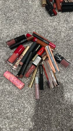 20 + big brand lip sticks (NARS, Givenchy, YSL, Hourglass, Fenty Beauty, etc.)