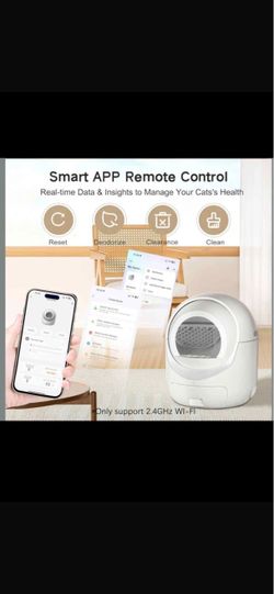 Smart Self-Cleaning Cat Litter Box