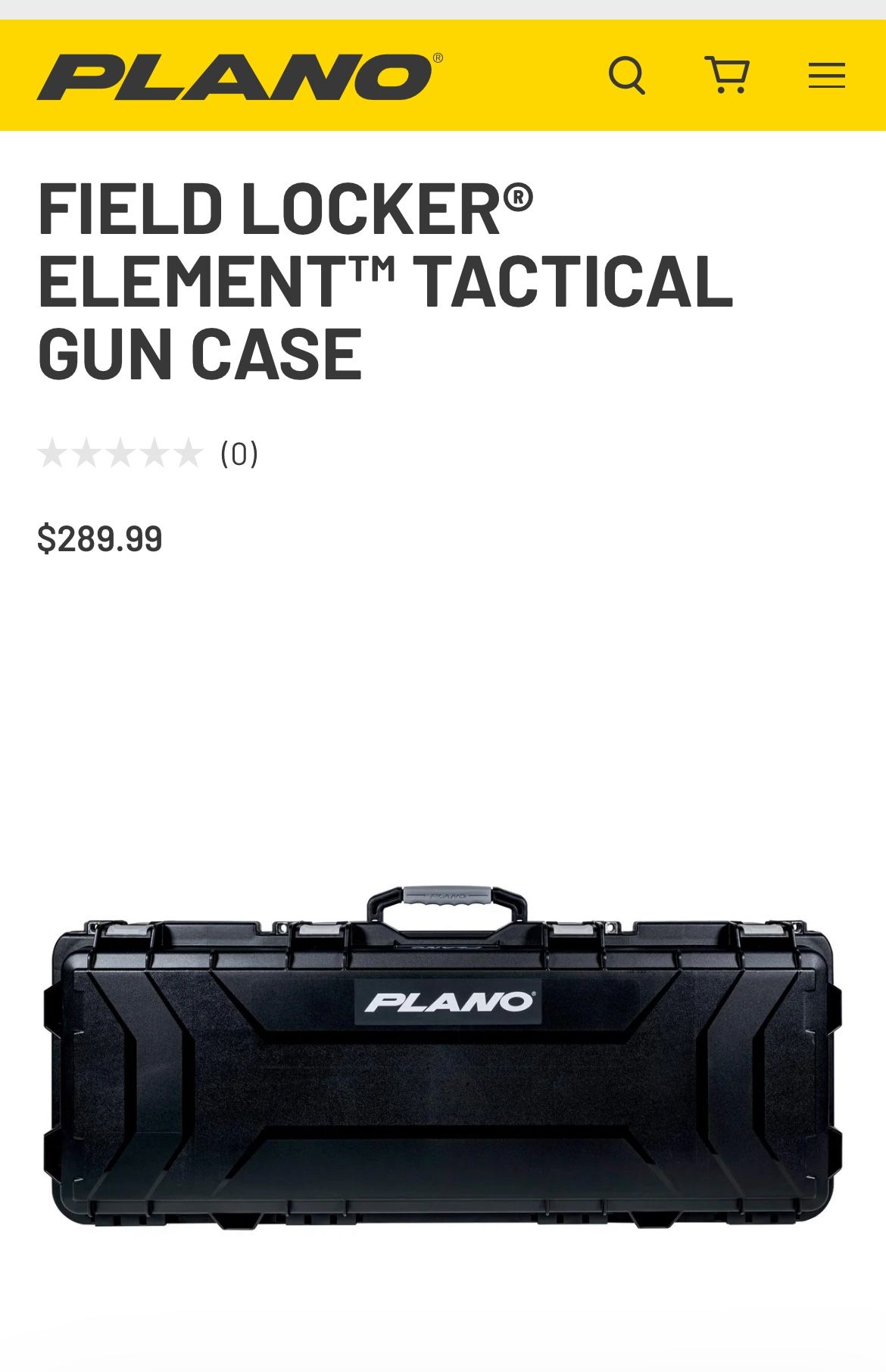 PLANO FIELD LOCKER CASE