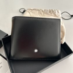 Montblanc Black Leather Meisterstuck Wallet