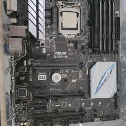 Motherboard, CPU And Memory 