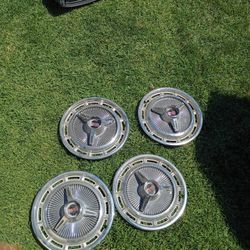 1965 To 66 Chevy Impala SS Spinner Hubcaps 