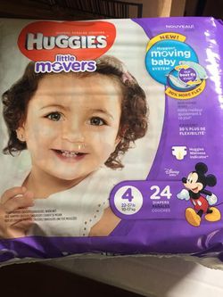 Huggies diapers and pull ups