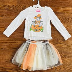 Girls Minnie Halloween Outfit, size 4T