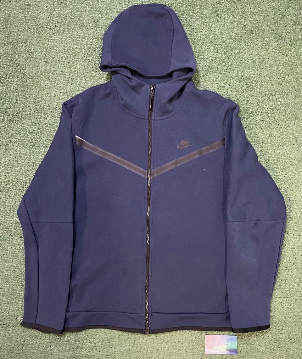 Nike navy tech fleece hoodie
