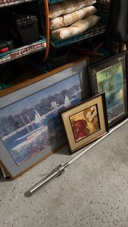 Garage sale left over