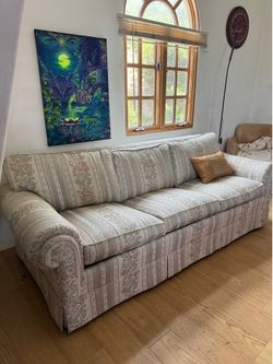 Vintage Floral Sofa