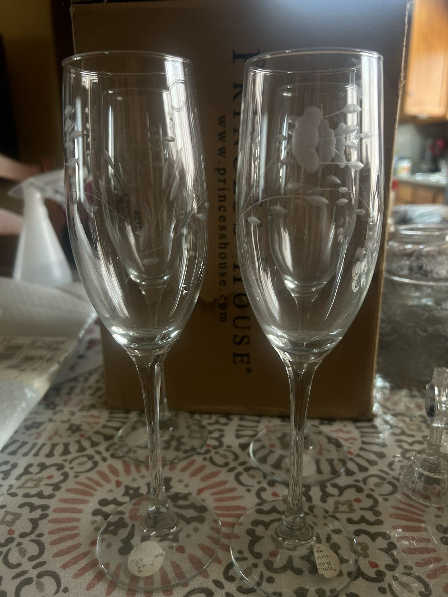 Set De 4  Copas Princes House