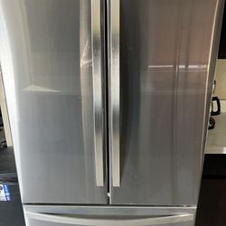 Sears Kenmore Stainless Steel Refrigerator 