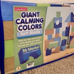 Montessori Soft Blocks Kids Toys 