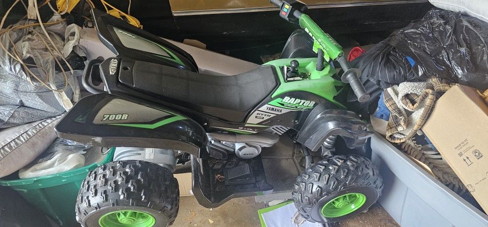 Kids 4 Wheeler Yamaha Raptor