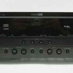 Yamaha RX-V363 Bl HDMI 5.1-Channel Home Theater Receiver. Working