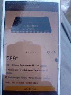 Clarion 7 Band Eq And Crossover