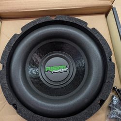 Rare Fusion Power Plant FPW-1000 700 Watt DVC 10" Subwoofer