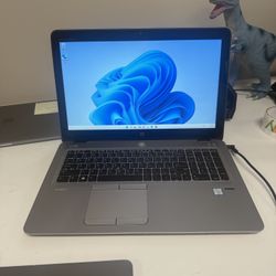 HP EliteBook 850 G4 Touch Screen 15” Laptop 2.6ghz Core i5-7300U 8gb RAM 256gb SSD Windows 11 Pro 