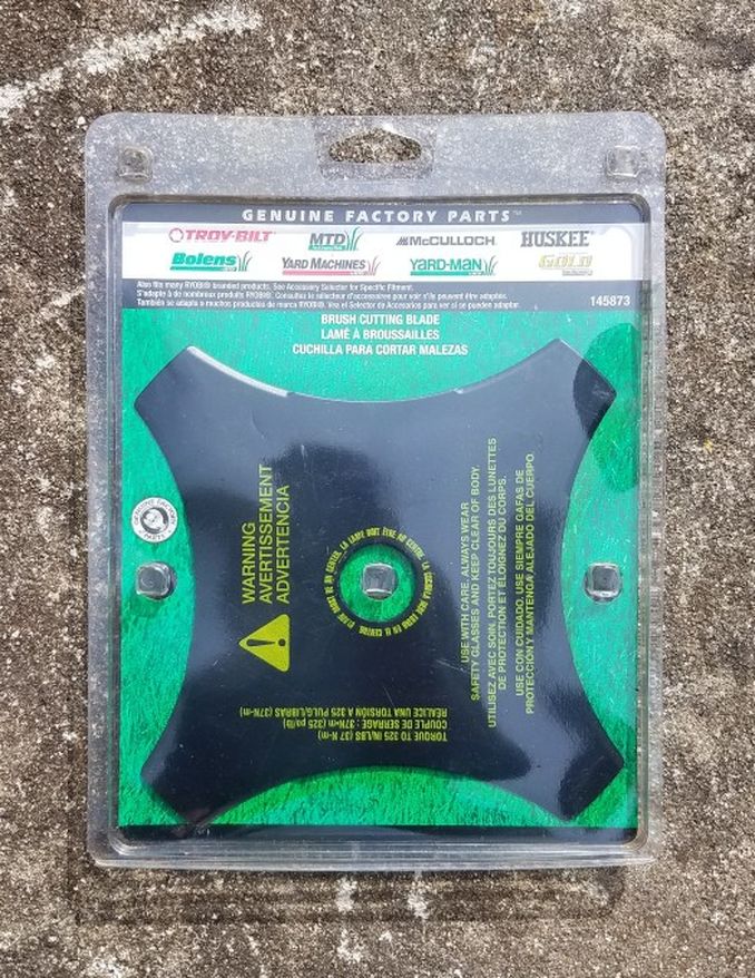 Genuine Factory Parts Brush Cutting Blade