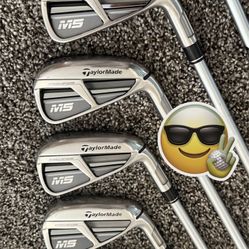 Taylormade Tour M5 Irons 4-PW, AW, SW