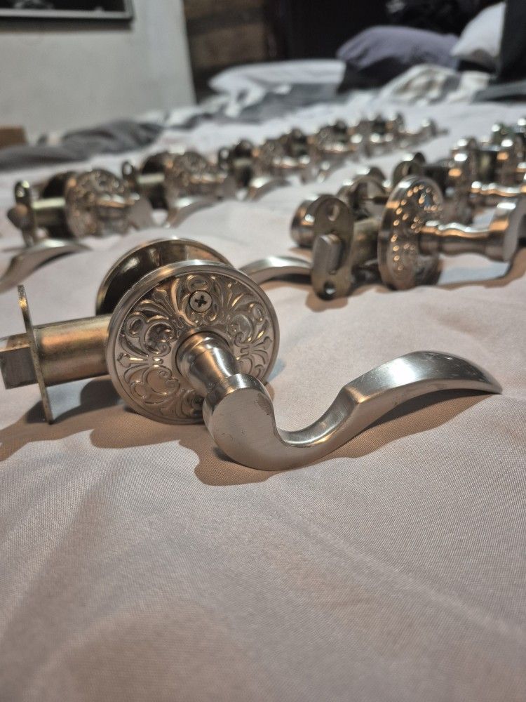 Emtek Pewter Door Levers