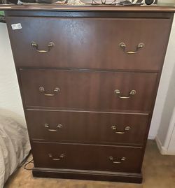 Large Tall Boy Dresser - 4 Drawers