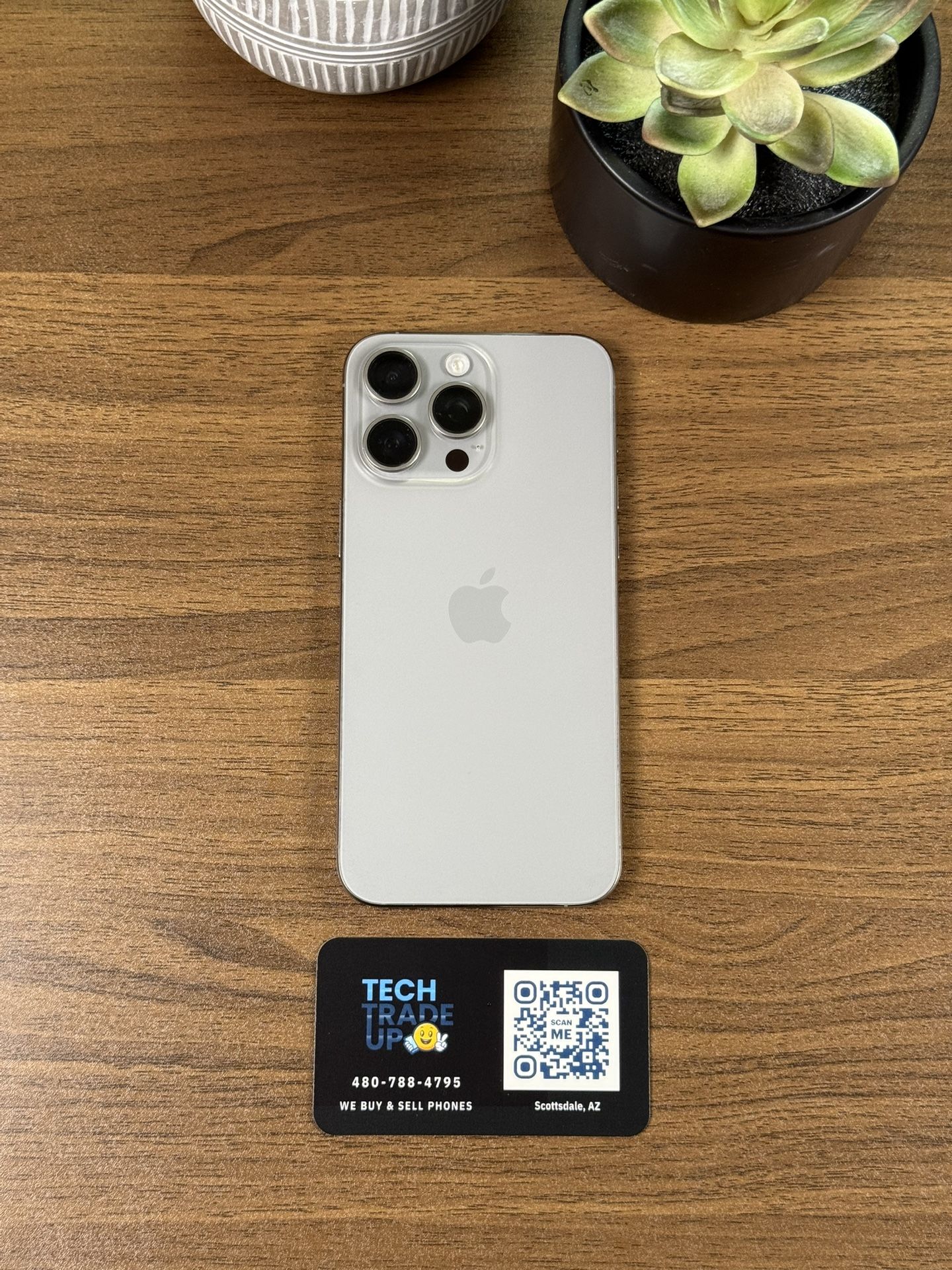 iPhone 15 Pro Max 256Gb Natural 🩶 Cricket *Free Delivery At Full Price*