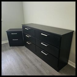 NEW DOUBLE DRESSER WITH A NIGHT STAND 🛠️ ASSEMBLED