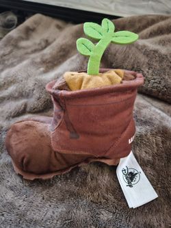 Rare Disney Pixar Wall-E Boot Plant Plush Brown Shoe B&L Eve