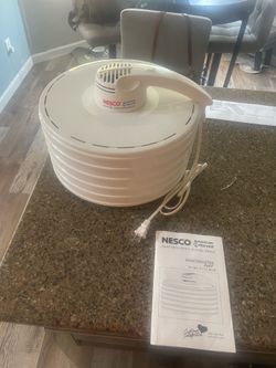 Nesco 5 tray food dehydrator