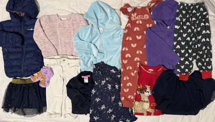 Toddler girl clothes, size 4T