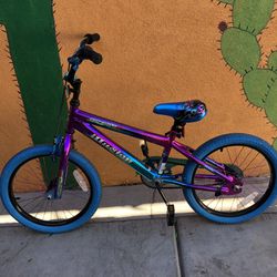 Kent 18" Illusion Girl's Child Bike, Blue/Purple